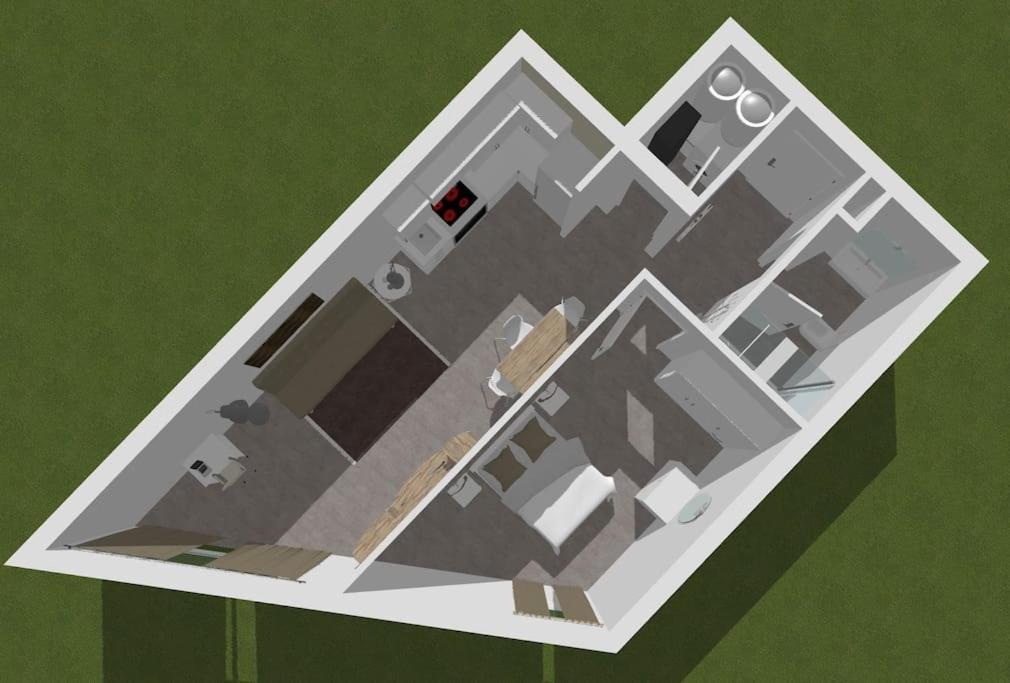 라 라구나 19 Piso Centrico, Nuevo Y Bien Equipado En La Trinidad 아파트 외부 사진